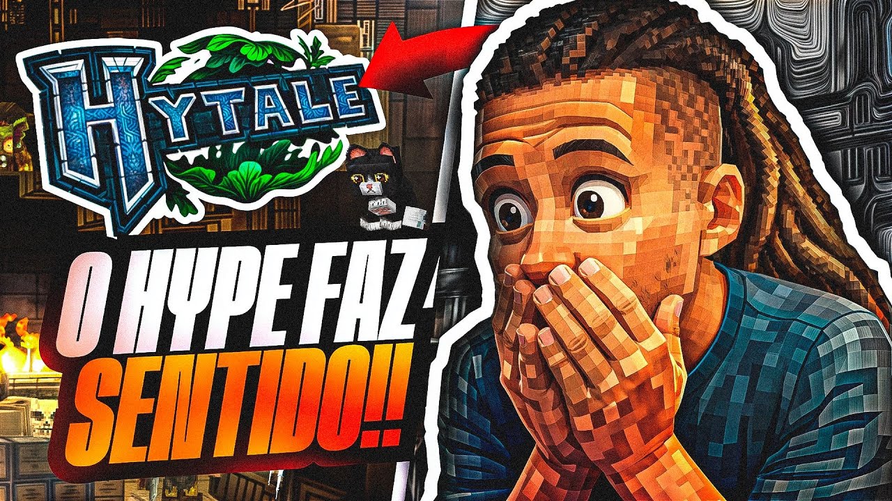 HYTALE - VAI CHOCAR A INTERNET!