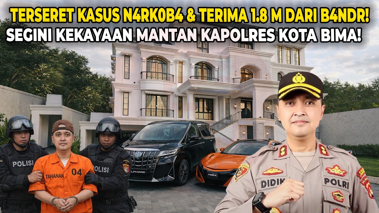 TERIMA RP1.8 M & MOBIL ALPHARD! Ini Profil & Kekayaan AKBP Didik Putra Kuncoro