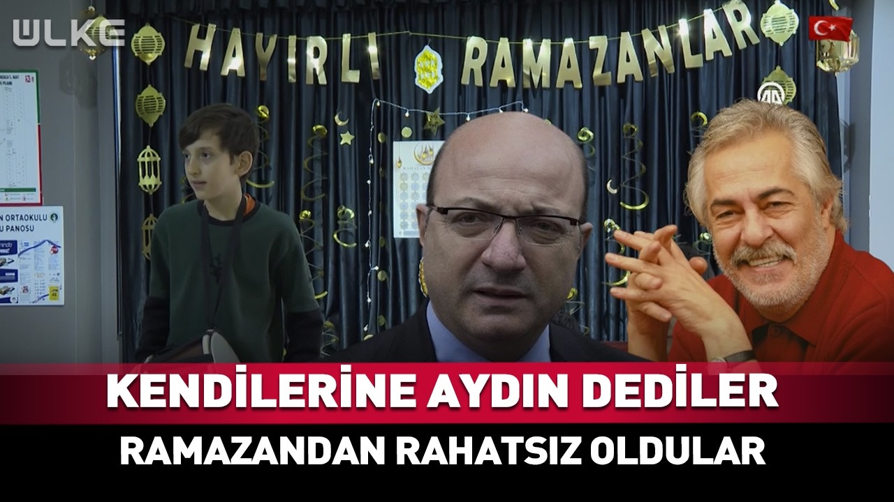 Kendilerine 'Aydın' Dediler Ramazandan Rahatsız Oldular! #haber