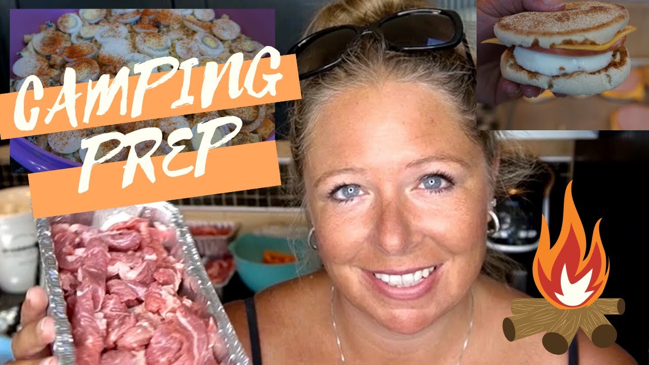 Camping Prep 2020 | Meal prep | keto camping meals | family camping meals