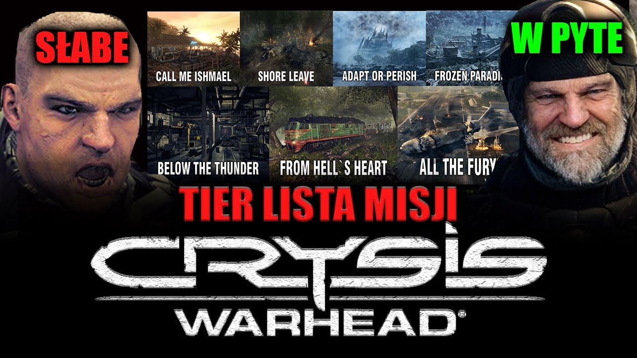 Tier Lista map z Crysis Warhead - Analiza i ocena według moich kryterii!
