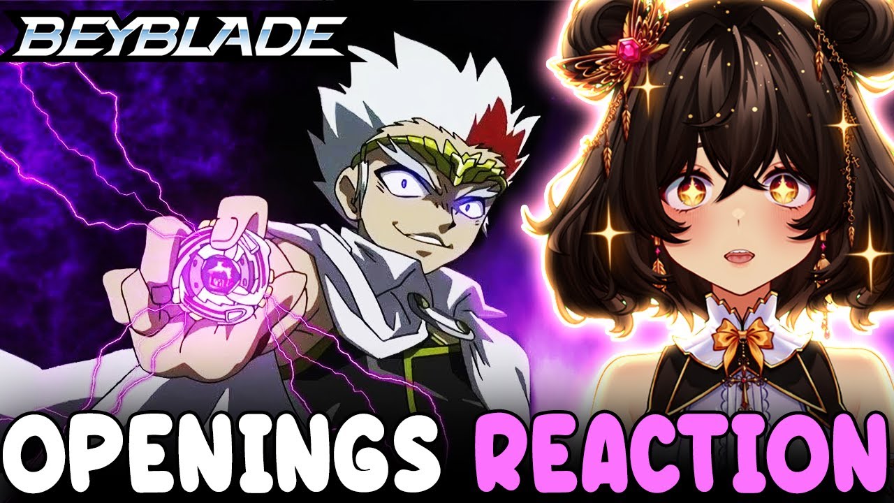 FIRST TIME REACTING to ALL BEYBLADE Openings (1-15)