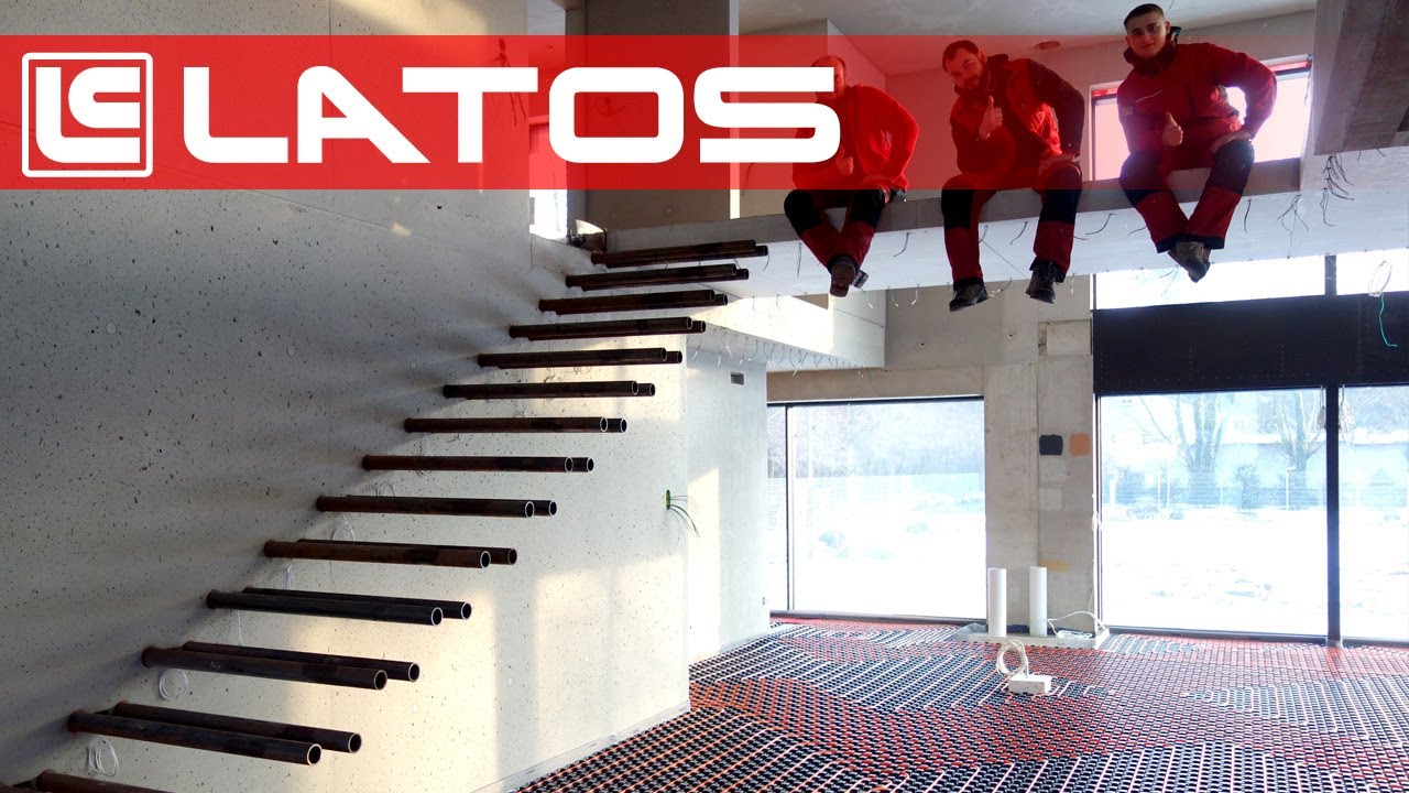 Dom z betonu - instalacje w betonowych ścianach.
