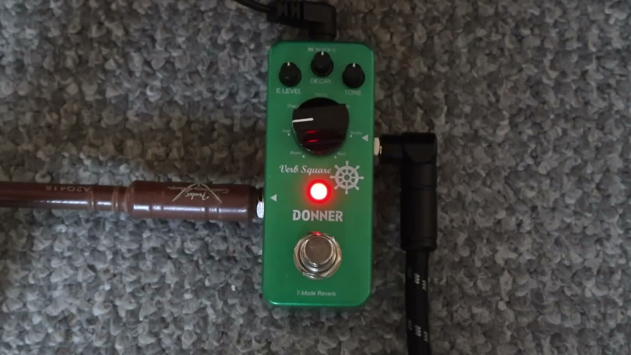 Donner Verb Square. Different Colour, Different Pedal?