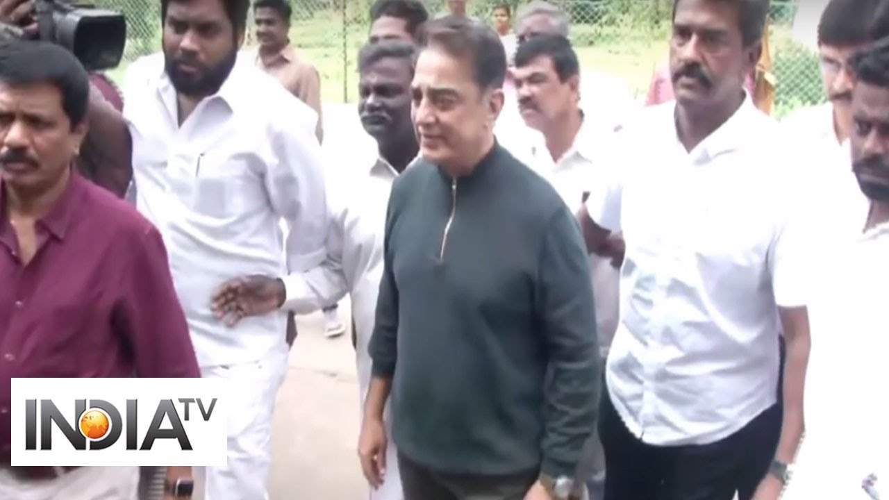 'Indian-2' accident: Kamal Haasan appears before police for enquiry