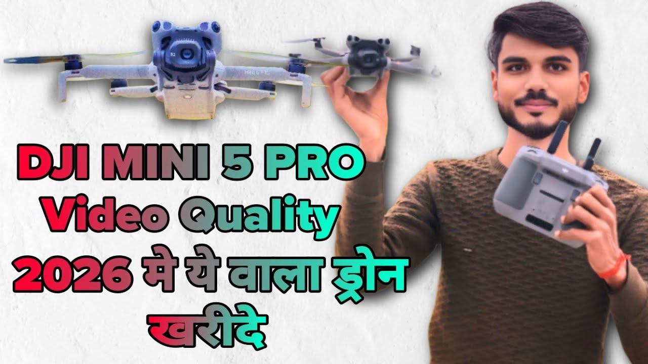 Dji mini 5pro Video Quality check // new drone 2026