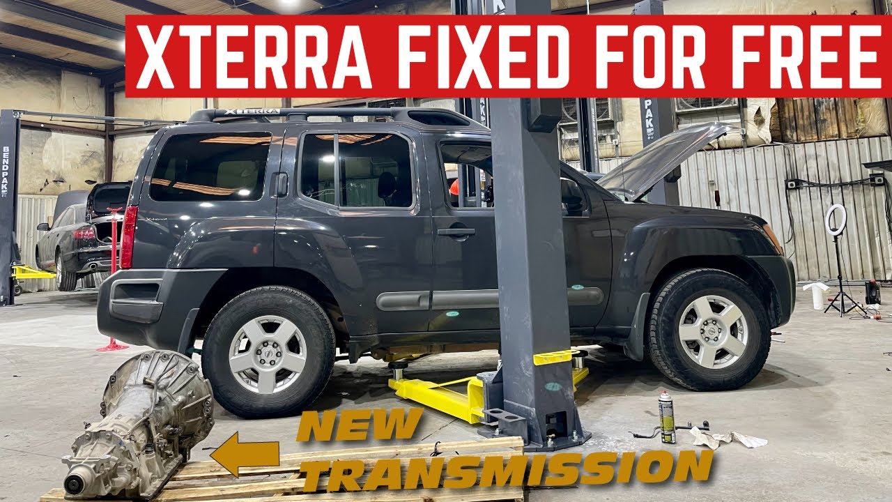 A FREE Transmission FIXED My $750 Nissan XTerra