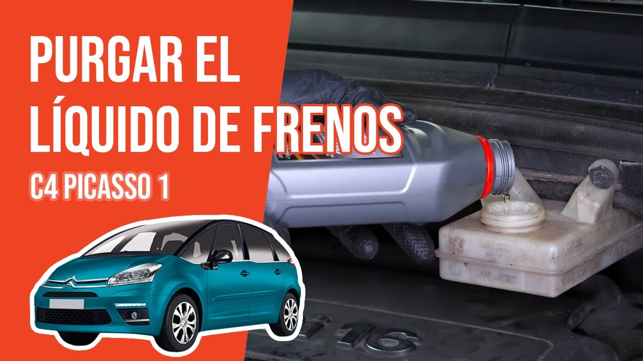 Cómo purgar el líquido de frenos C4 Picasso 1 🚗