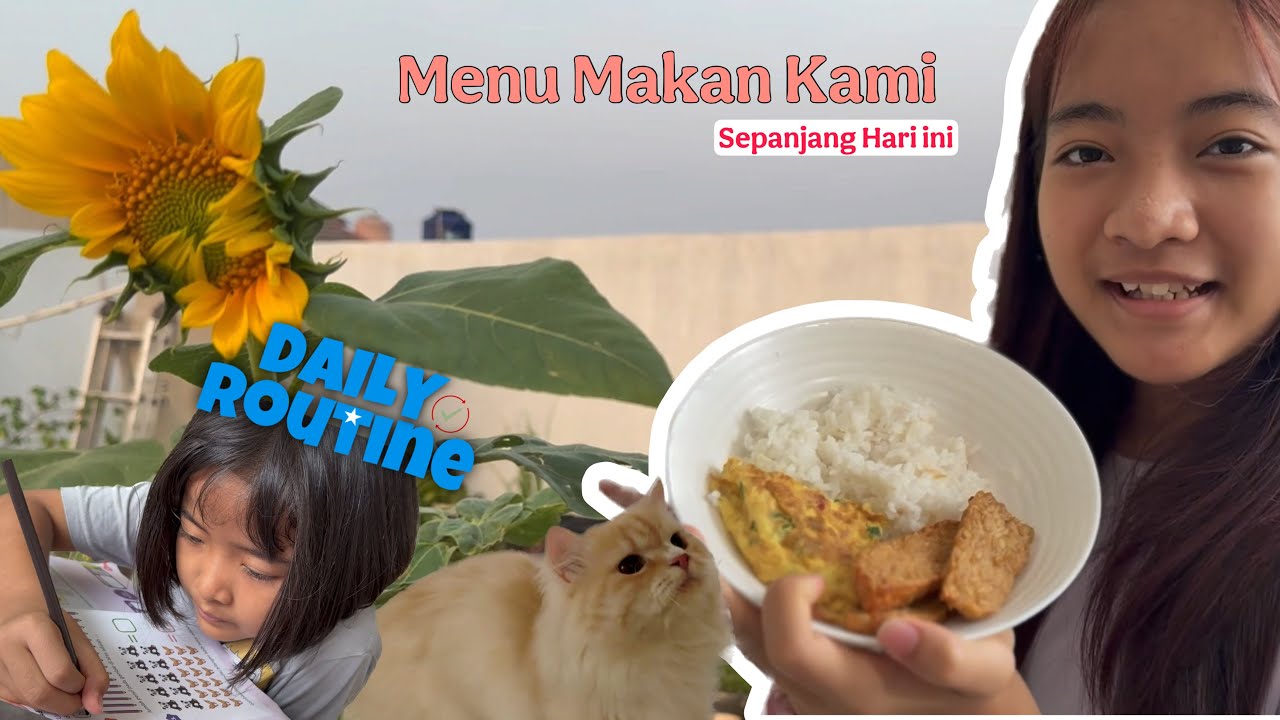 Daily Routine Zara Cute | Menu Makan kita Sepanjang Hari dan Review Singkat Orbit G1 Pro