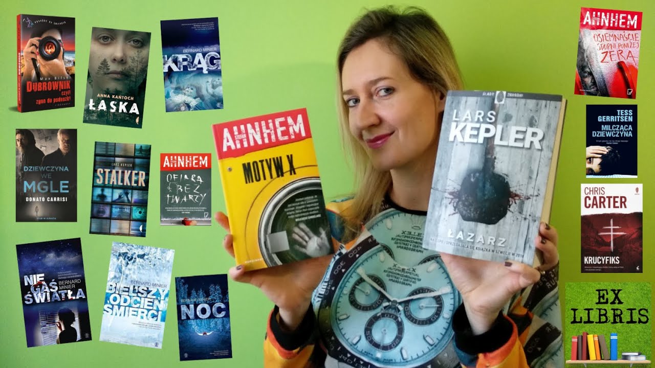 SUBIEKTYWNY RANKING KRYMINAŁ&Oacute;W - Minier, Ahnhem, Kepler, Carter, Carrisi, Gerritsen i in. | odc. 45