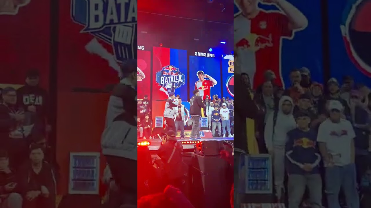El menor Vs rodamiento redbull final nacional chile 2024 desde el publico