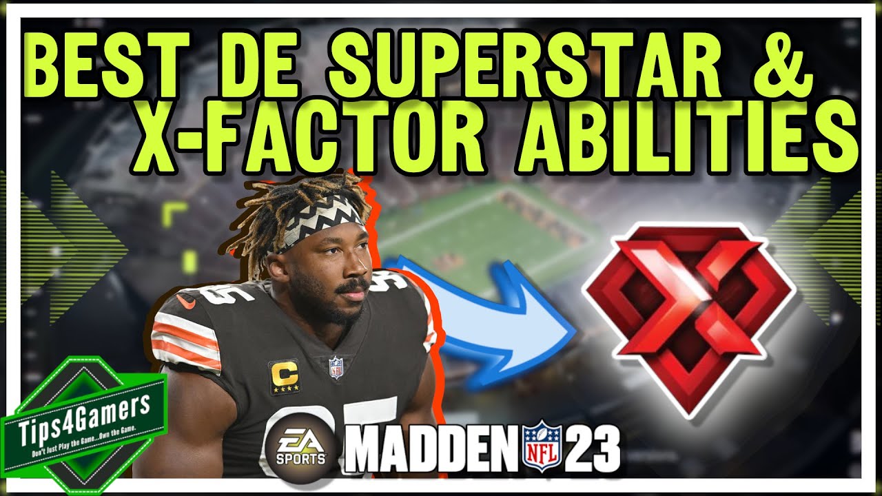 Лучшие способности Superstar и X-Factor для DE в режиме франшизы Madden 23