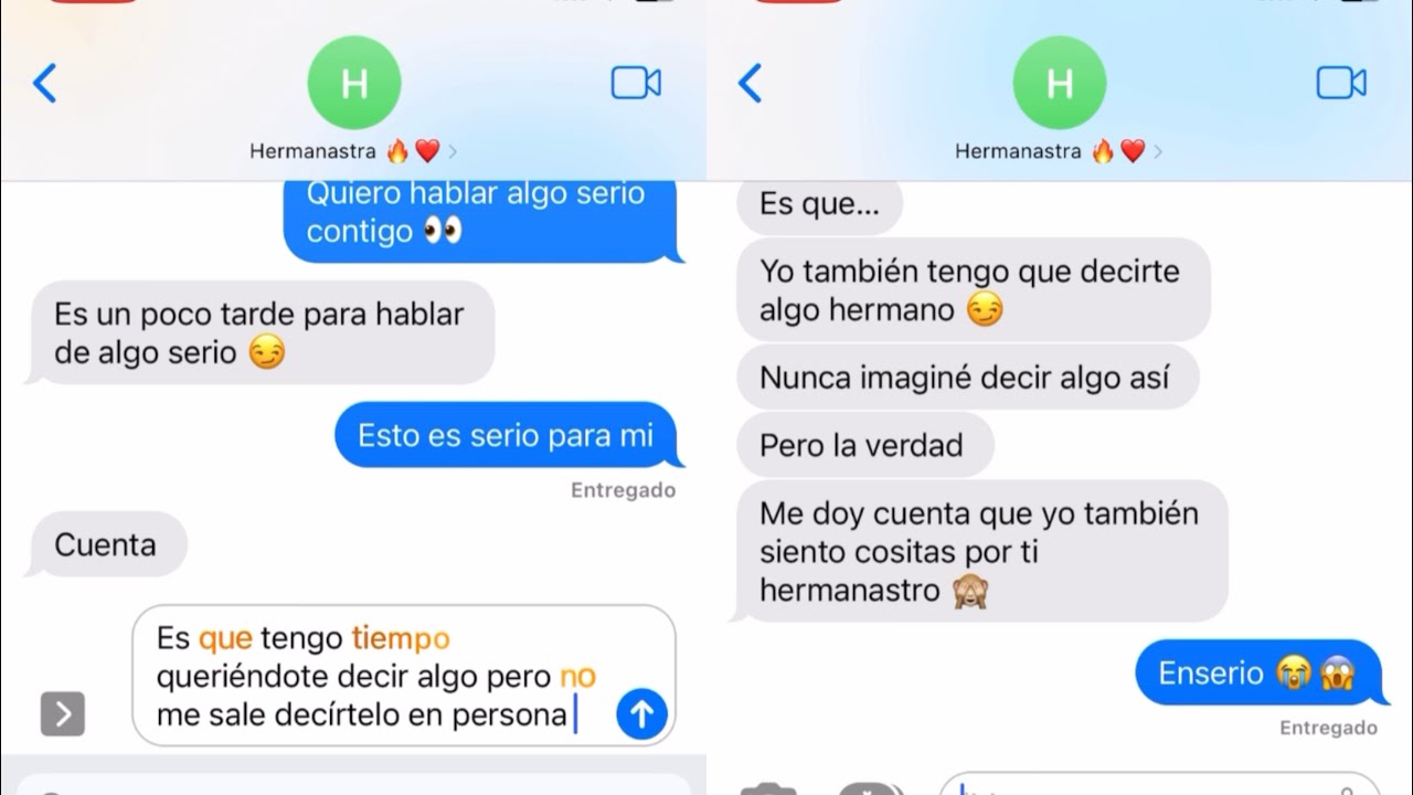 Estoy enamorado de mi hermanastra 🙈😍