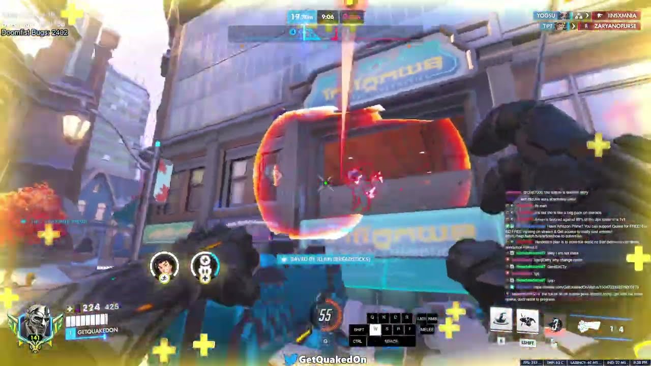 Overwatch 2 Rollout Doomfist God GetQuakedOn Road To Top 10 Spot As Doomfist