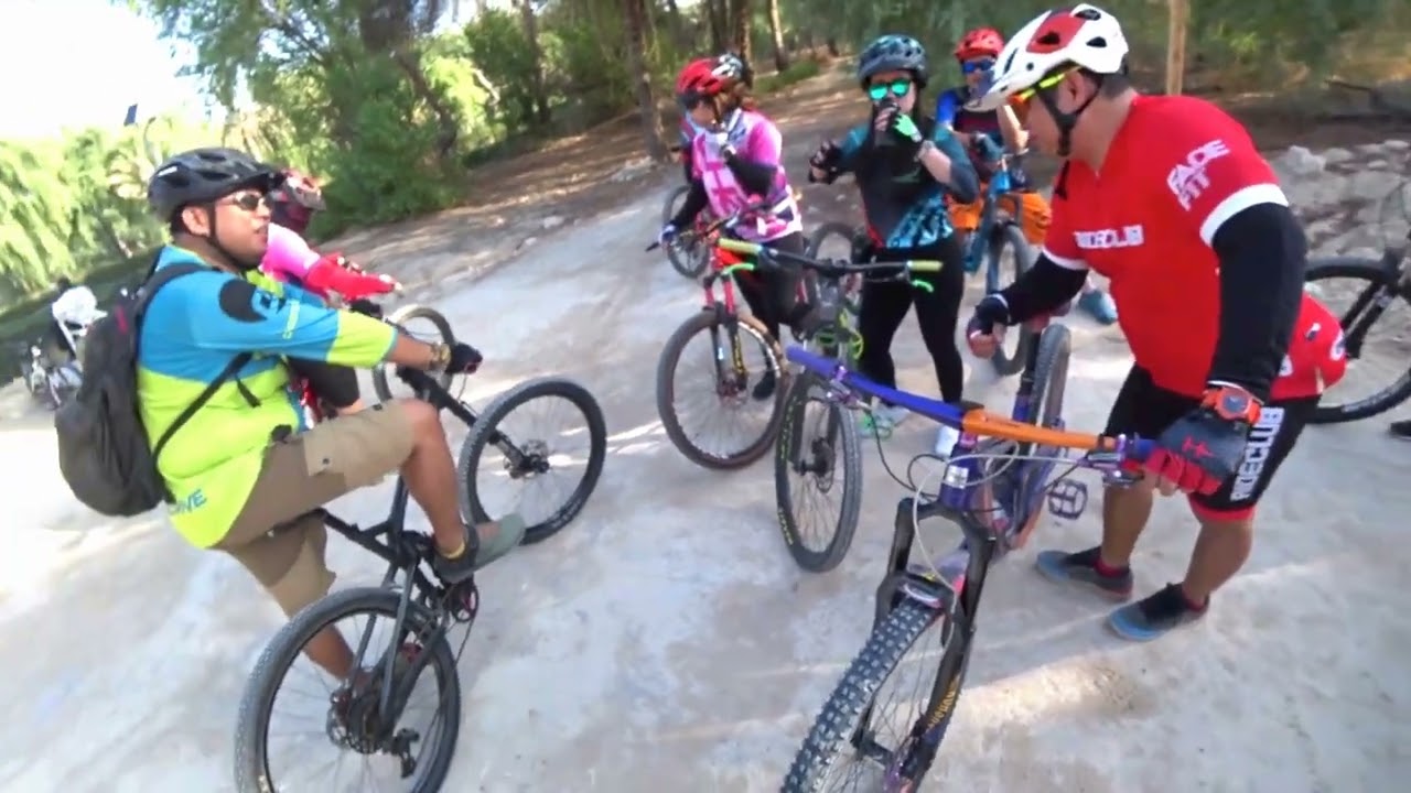 Beginners and Family friendly Mountain Bike trail - Chaindrive at Mushrif Park Dubai