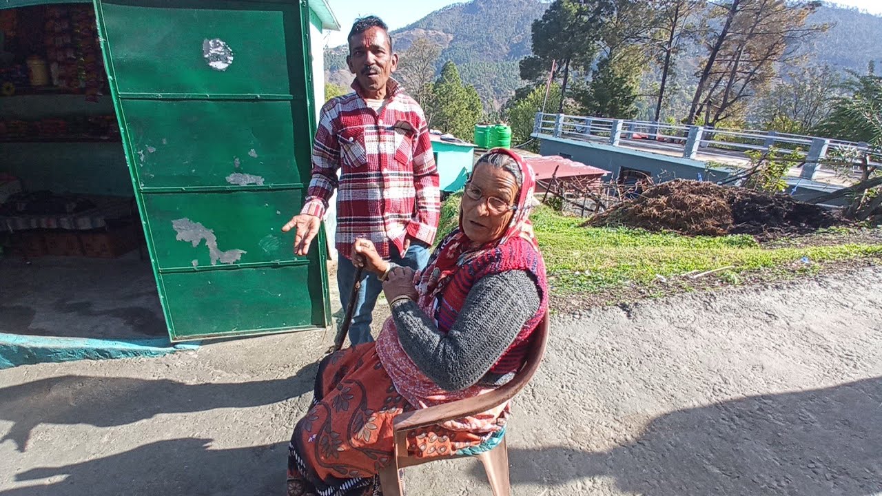 ये दा ने क्या सुना दिया 😜😜| फिर हो गयी बारिश अल्मोड़ा मे | @mountaindarshan 