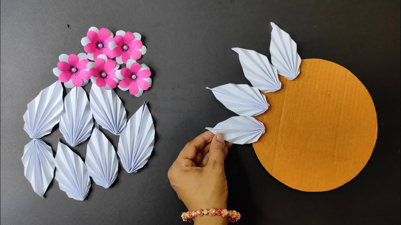 New! Easy Wall Hanging Craft Ideas / Paper Home Decoration / A4- Paper Wall Hanging