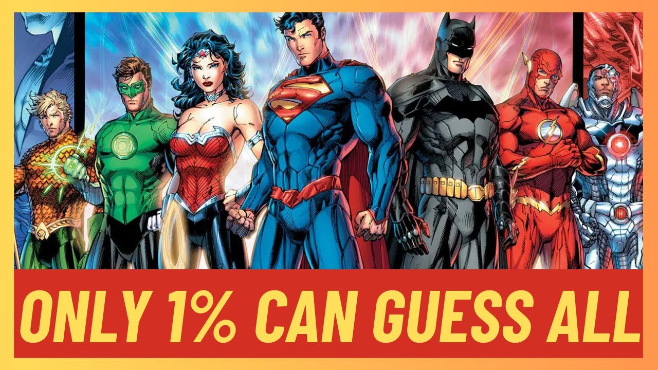Can You Guess All 40 DC Characters? 🦸‍♂️🦇