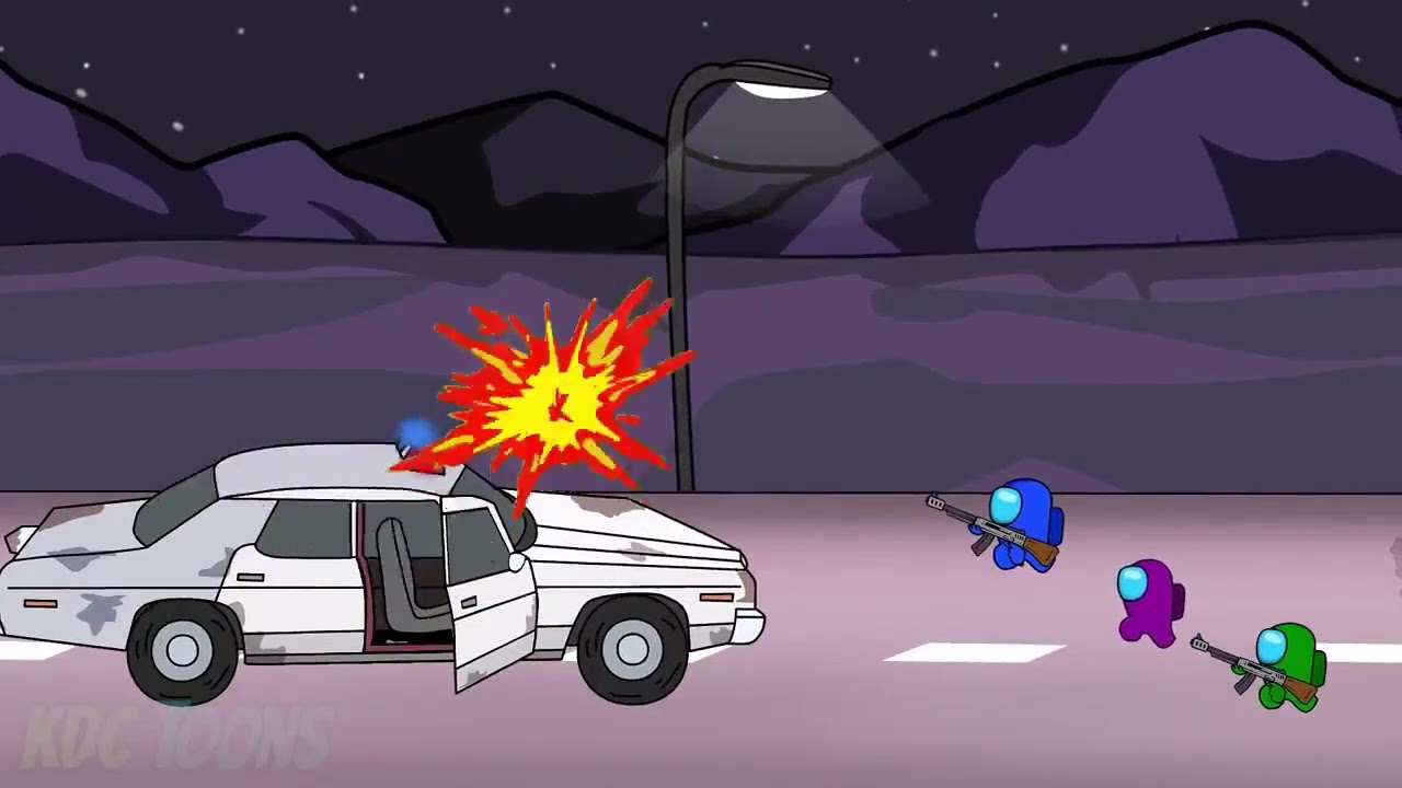 Among Us Animation vs SCP 973 Smokey SCP Animation 51 어몽어스 좀비 애니메이션