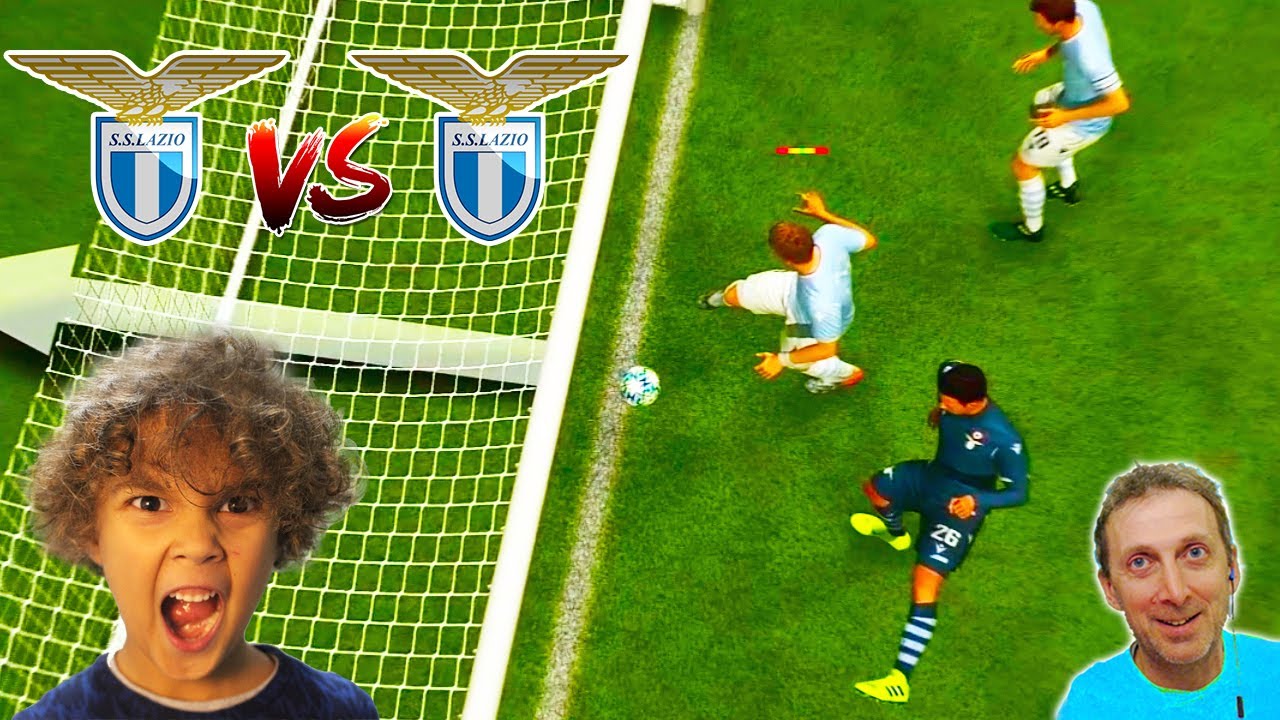 ⚽ LAZIO vs LAZIO: FIFA 20 Gameplay. GOAL ANNULLATO SI VA AI RIGORI  *divertente*