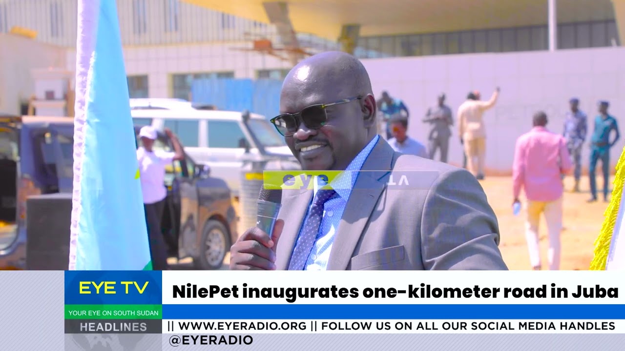NilePet inaugurates one-kilometer road in Juba