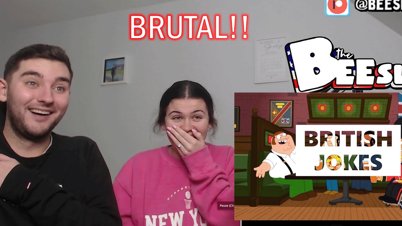 British Couple Reacts | Family Guy - British Jokes