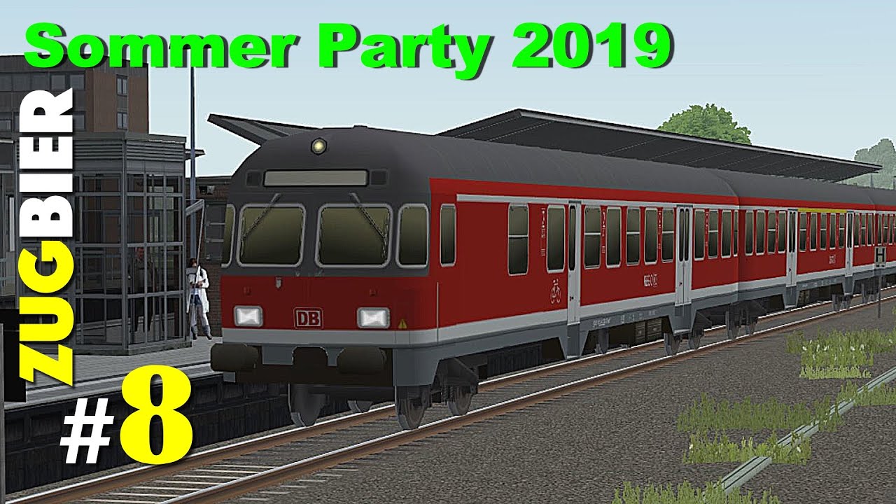 #ZugBier Sommerparty 2019 | Teil 8 | ZuSi 3 - Dieselsteuer auf der Marschbahn