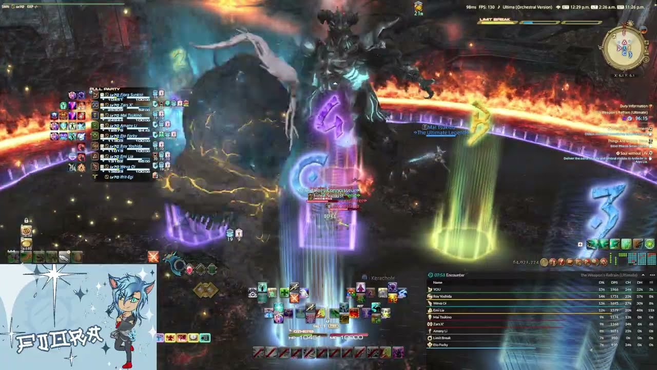 FFXIV UWU CLEAR - SMN POV (1,867.6 rDPS) - LPDU