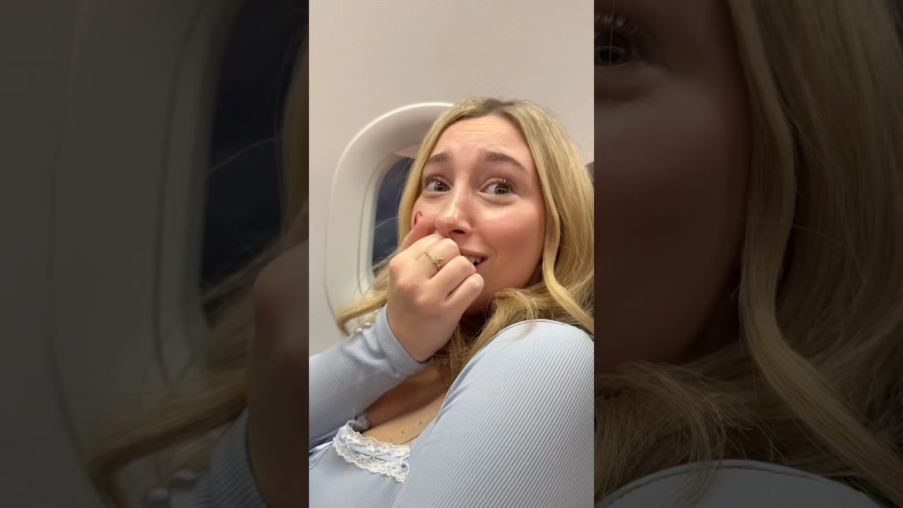 POV: Твоя девушка боится летать, а на дворе шторм #розыгрыш #пара