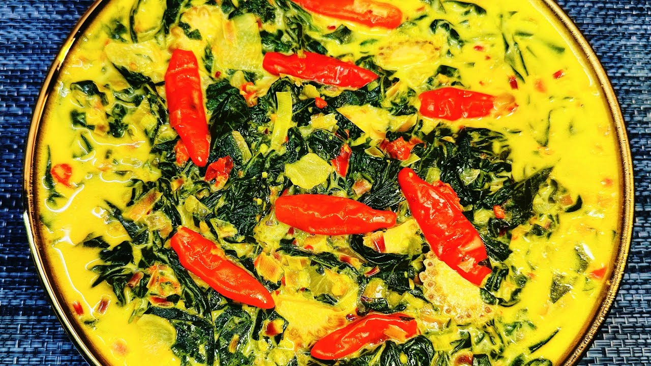 RESEP SAYUR SANTAN DAUN SINGKONG KECOMBRANG TerEnak Sangat Lezat‼️