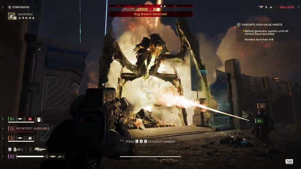 Oshaune Defense On Helldive (Helldivers 2 - Terminids)