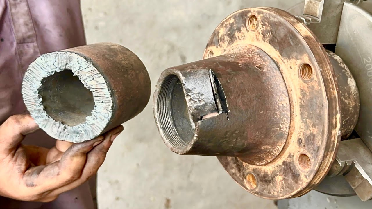 Tractor Hub Cracked Badly – Full Repair & Restoration