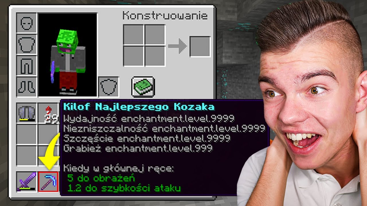 ZROBILIŚMY NAJLEPSZY KILOF Z WOJANEM JAKI ISTNIEJE w Minecraft!