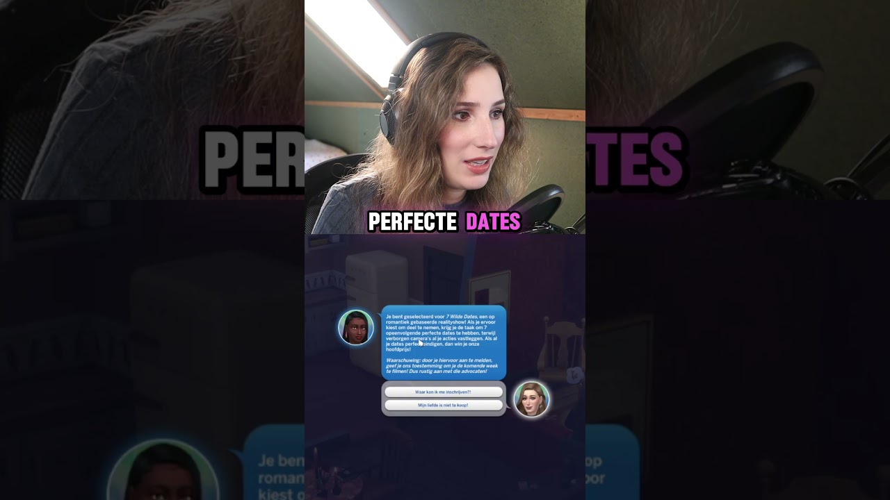 Mijn Sim wordt uitgenodigd voor een realityshow #sims4 #reaperrewards #desims4 #sims4challenges