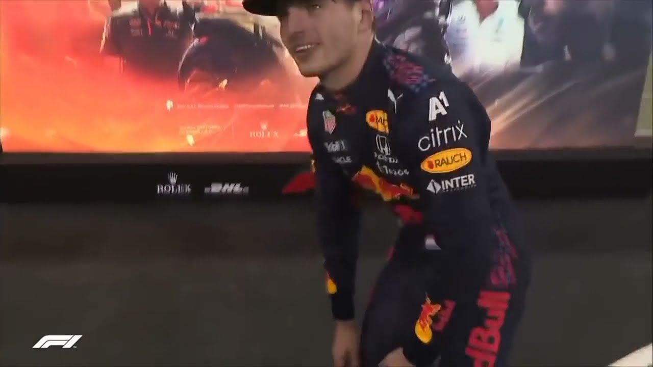 F1 2021 AbuDhabi World Champion Max Verstappen interview after race