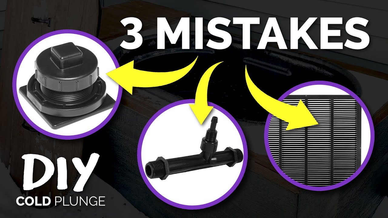 3 Stock Tank Cold Plunge MISTAKES to Avoid | DIY Cold Plunge