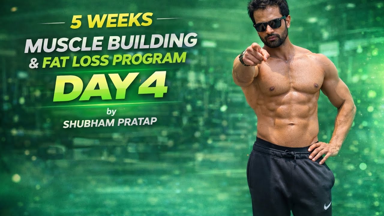 Day 4… Hope so you all are getting motivated for 5 weeks transformation #motivation #gymworkout 