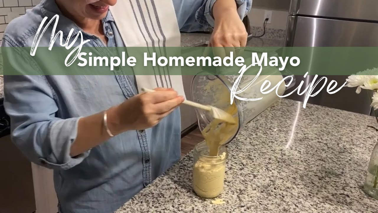 How to Make Homemade Mayonnaise | Vitamix Blender Recipe