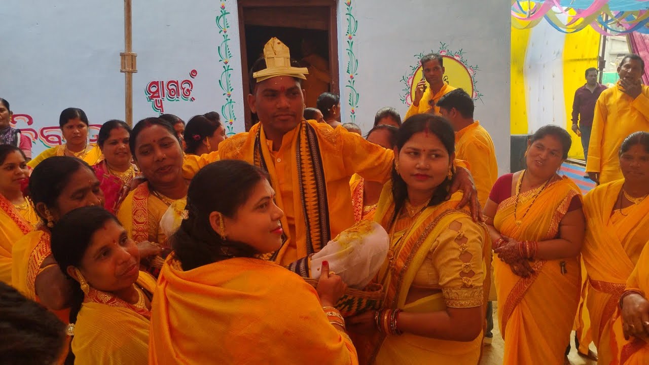 ଦୂର୍ଲାନଚା ମା ବର୍ ପିଲକେ || Haldi marriagevideo #haldidance 