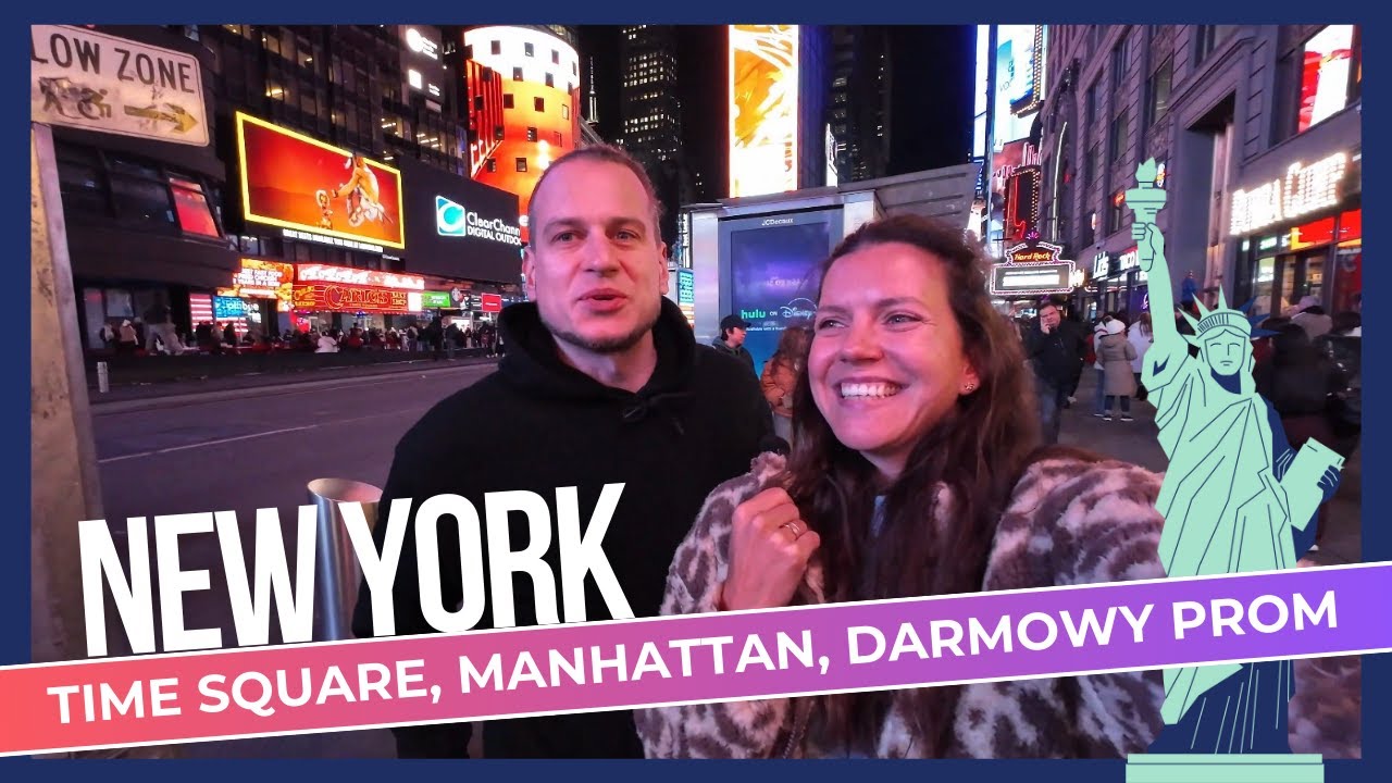 Pierwsze chwile w Nowym Jorku | Times Square, Manhattan, rejs i pizza #nyc #usa #newyork