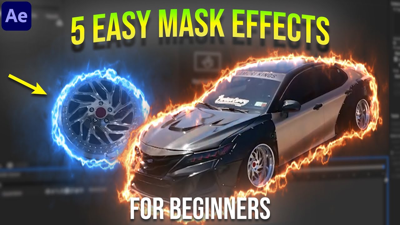 5 Easy Wheel Mask Effects for Beginners in After Effects