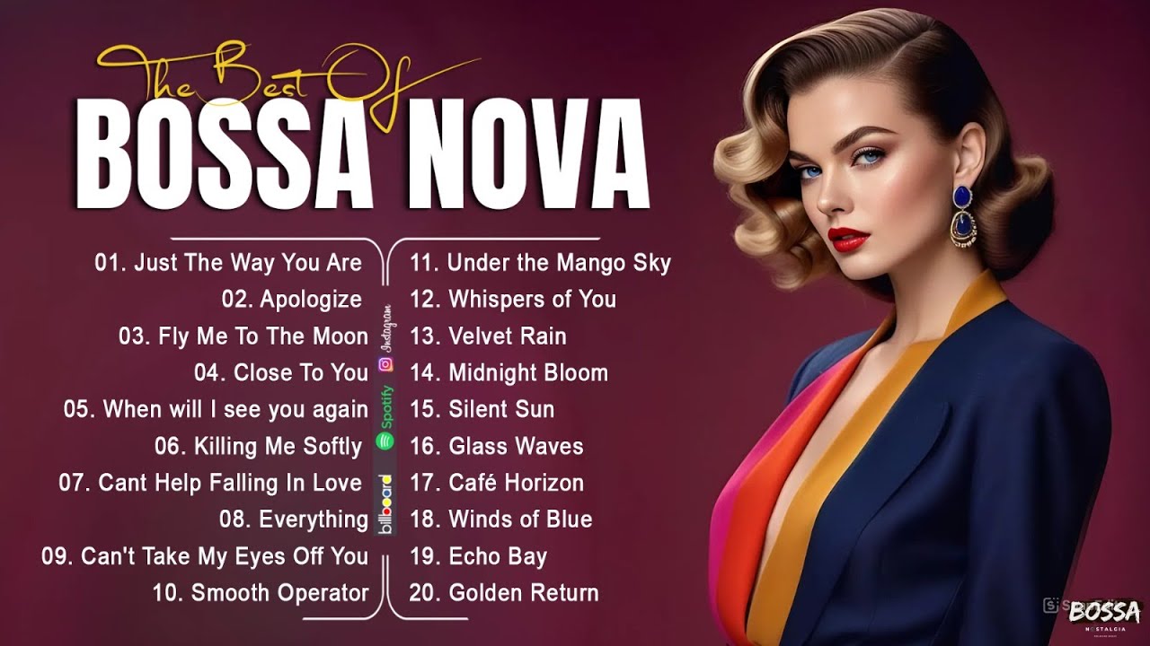 Bossa Nova Cover Songs 2025💃Great Collection Of Bossa Nova Songs☕Best Bossa Nova Jazz Covers 2025
