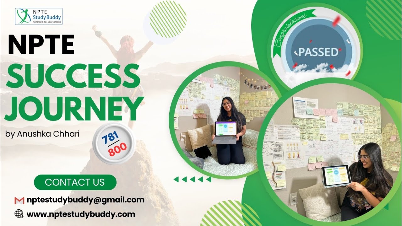 From Student to NPTE Success: My Journey, Tips, and Advice|NPTE Journey by Anushka Chhari