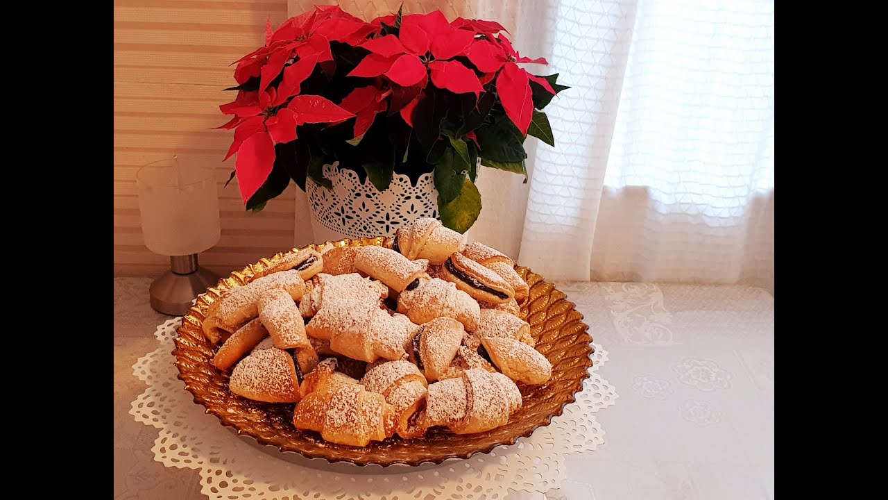 Рогалики !Печенье с маком!