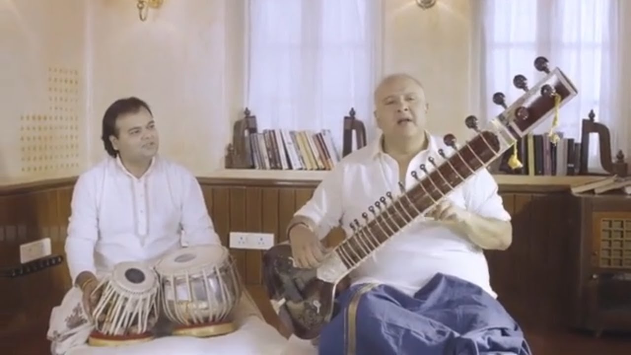 World Peace Prayer - Vaishanv Janto tene kahiye by Ustad Shujaat khan Sahab ji & Amit Choubey