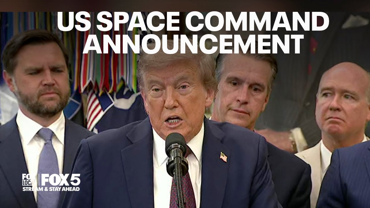 Trump announces U.S. Space Command Headquarters will move to Huntsville, Alabama