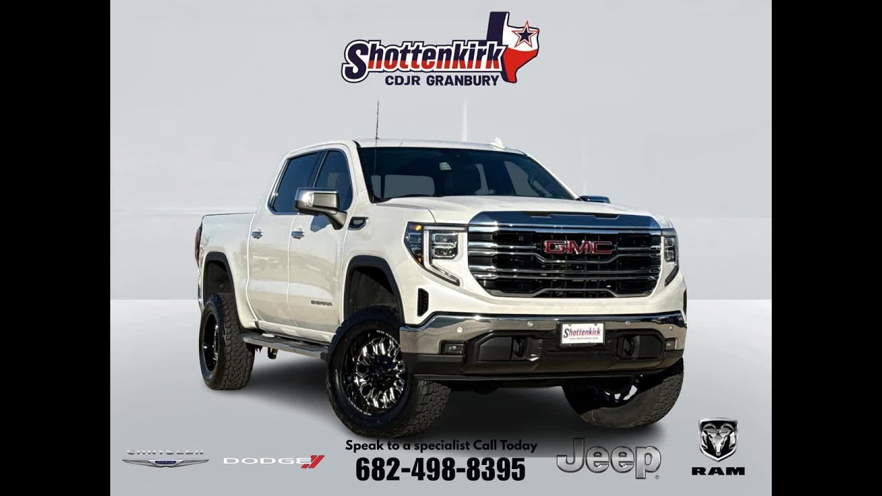 2022 GMC Sierra 1500 SLT Granbury, Fort Worth TX