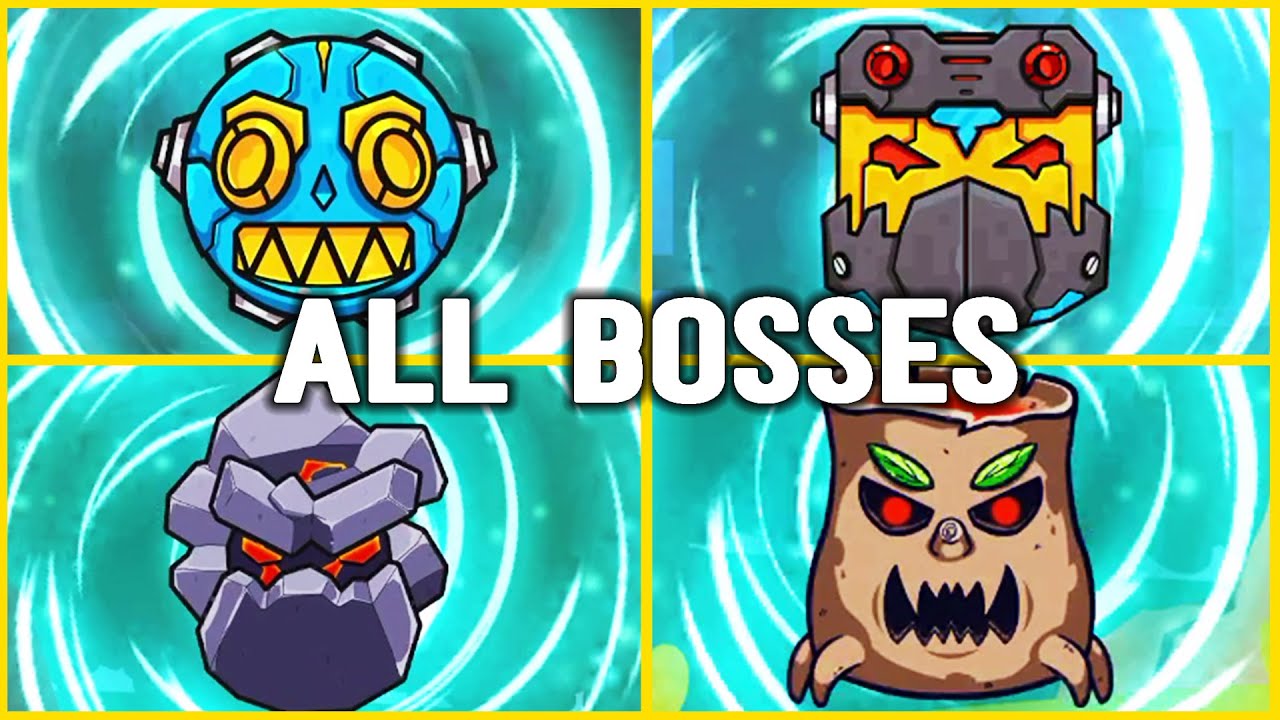Red Ball X All Bosses - Gameplay (Android, IOS)
