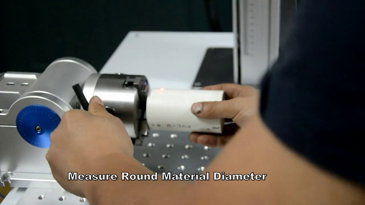 Instrucciones - Como usar rotativo en maquina laser de fibra