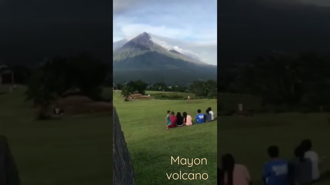 Mt.Mayon#magayon 🏞️☁️☀️🌳#bicol